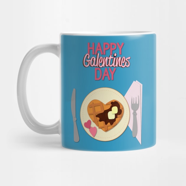 Galentine's Day Valentine's Day by nomadearthdesign